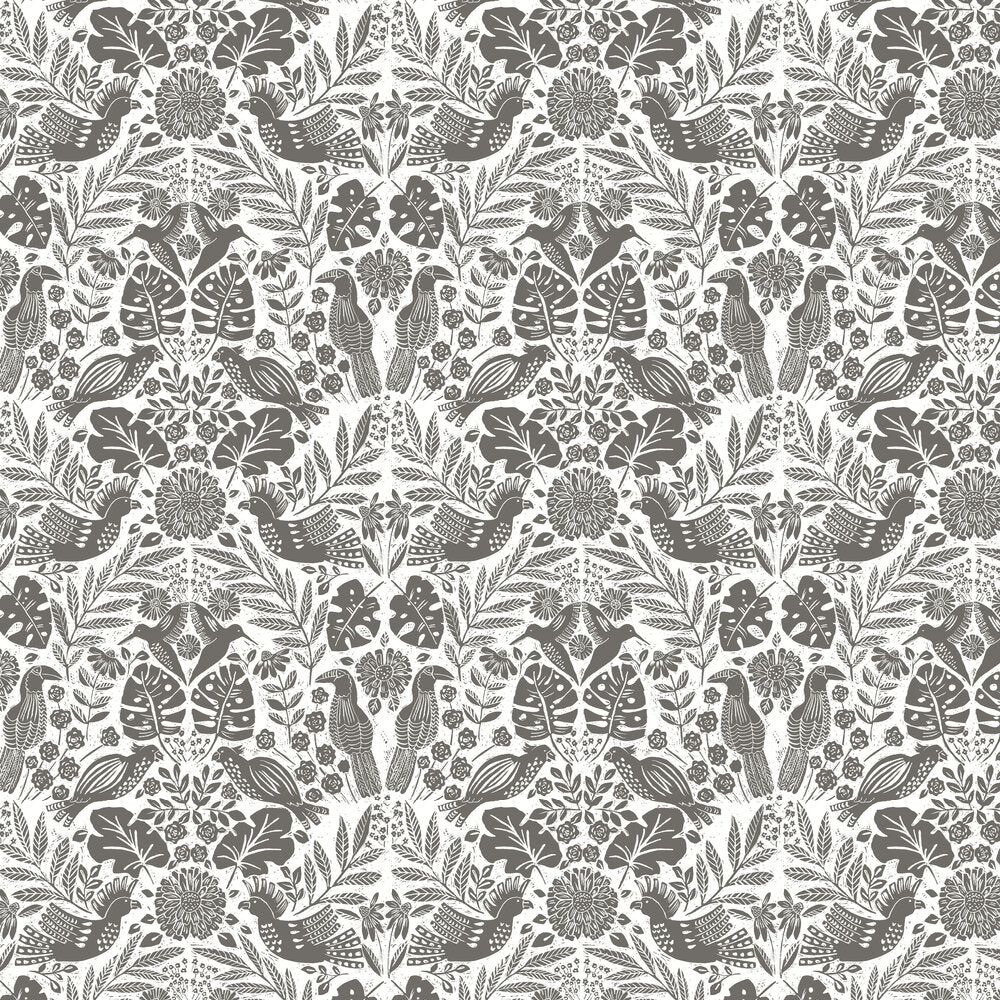 Nestle Wallpaper - Charcoal - A Street Prints - FD27004 - Premier Wallcovering