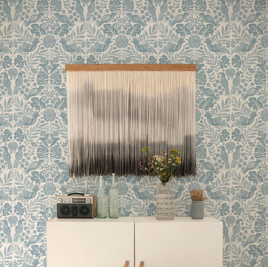 Nestle Wallpaper - Blue - A Street Prints - FD27000 - Premier Wallcovering