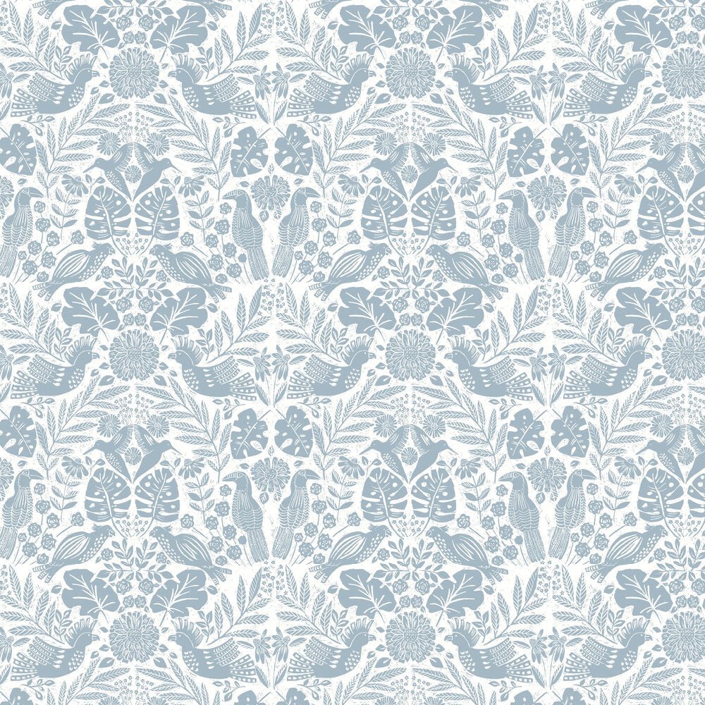 Nestle Wallpaper - Blue - A Street Prints - FD27000 - Premier Wallcovering