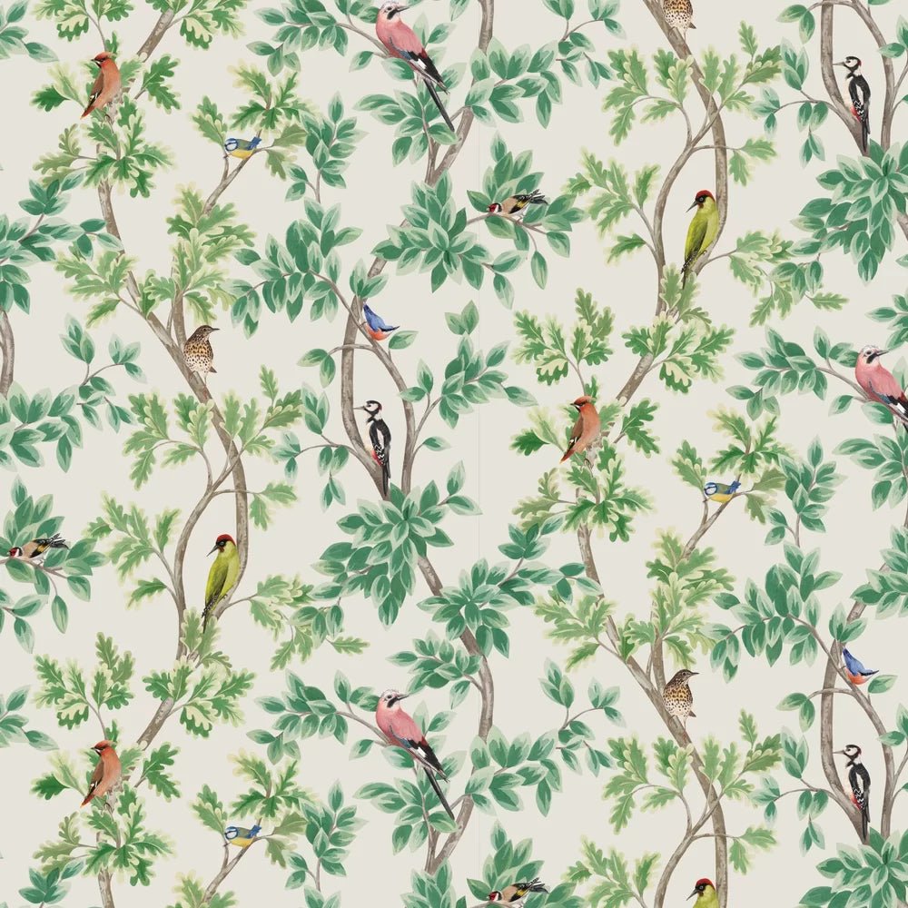 Netherfield Wallpaper - Ivory / Leaf - Osborne & Little - W7450-02 - Premier Wallcovering
