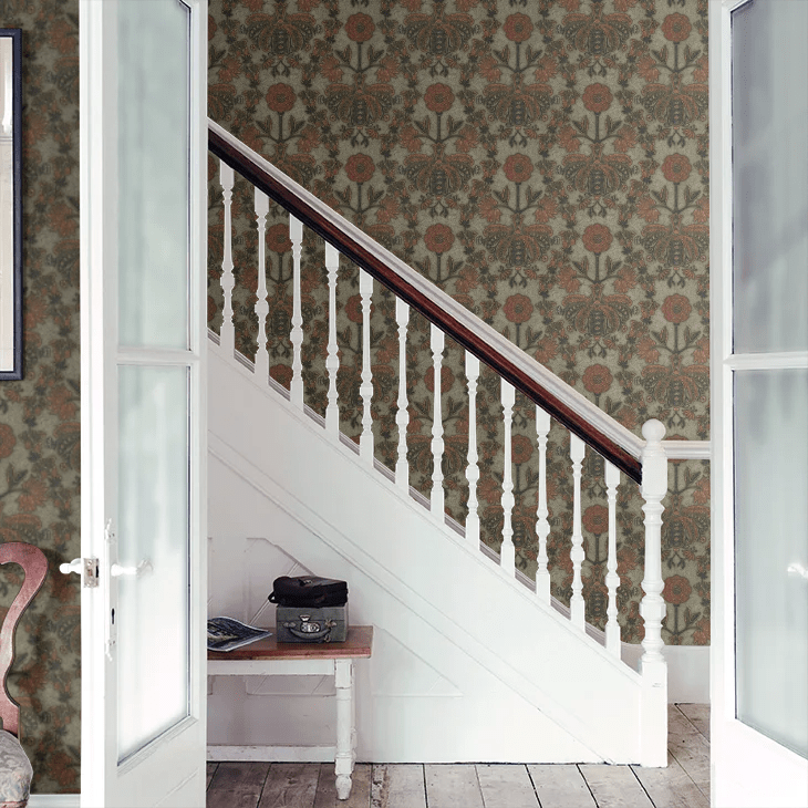 New Bond Street Wallpaper - Victory - Little Greene - 0282NBVICTO - Premier Wallcovering