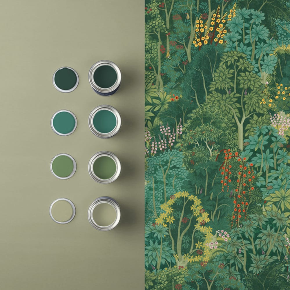 New Eden Wallpaper - Emerald - Graham & Brown - 121466 - Premier Wallcovering