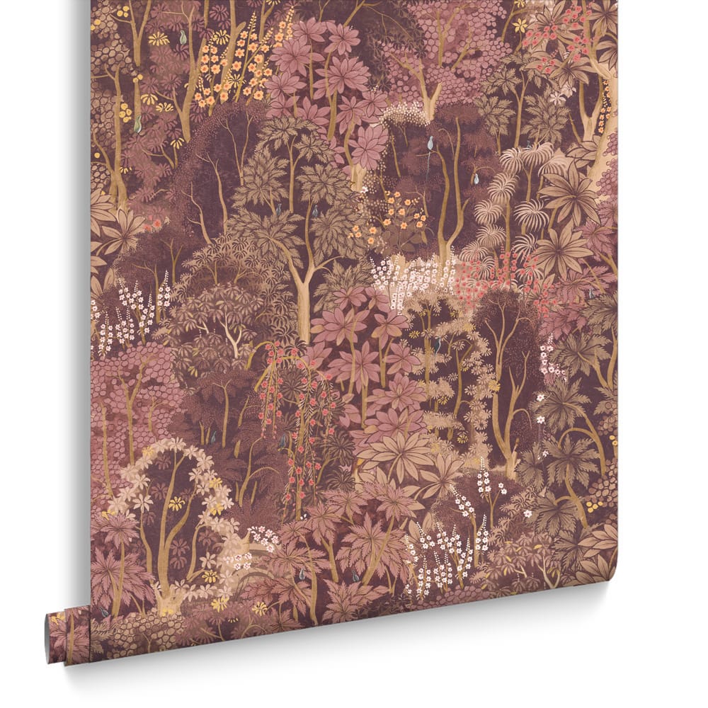 New Eden Wallpaper - Mulberry - Graham & Brown - 121469 - Premier Wallcovering