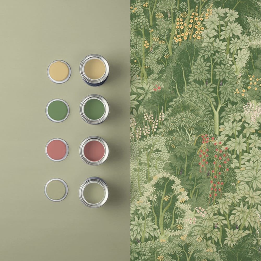 New Eden Wallpaper - Viridis - Graham & Brown - 121465 - Premier Wallcovering