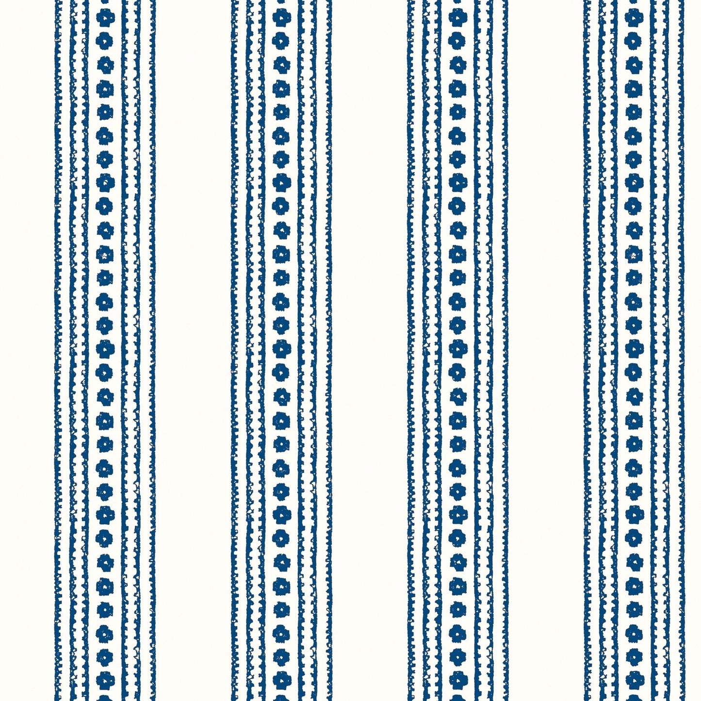 New Haven Stripe Wallpaper - Navy - Thibaut - T10608 - Premier Wallcovering