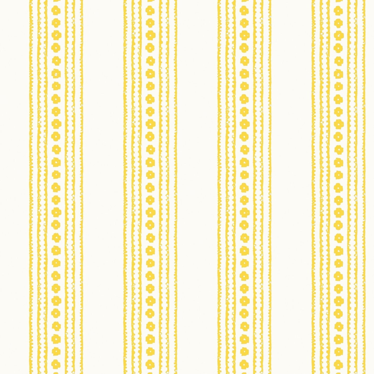 New Haven Stripe Wallpaper - Yellow - Thibaut - T10610 - Premier Wallcovering