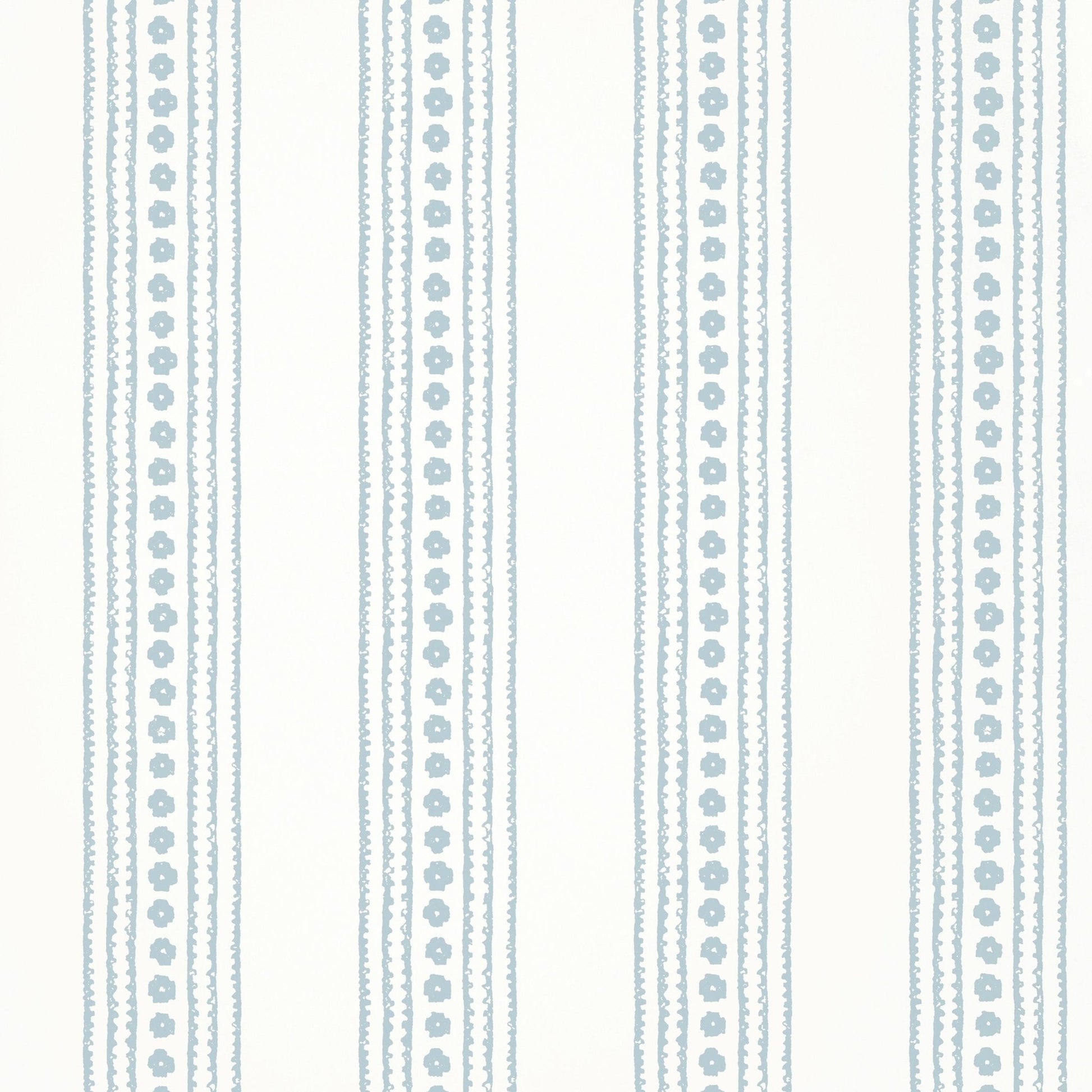 New Haven Stripe Wallpaper - Spa Blue - Thibaut - T10612 - Premier Wallcovering