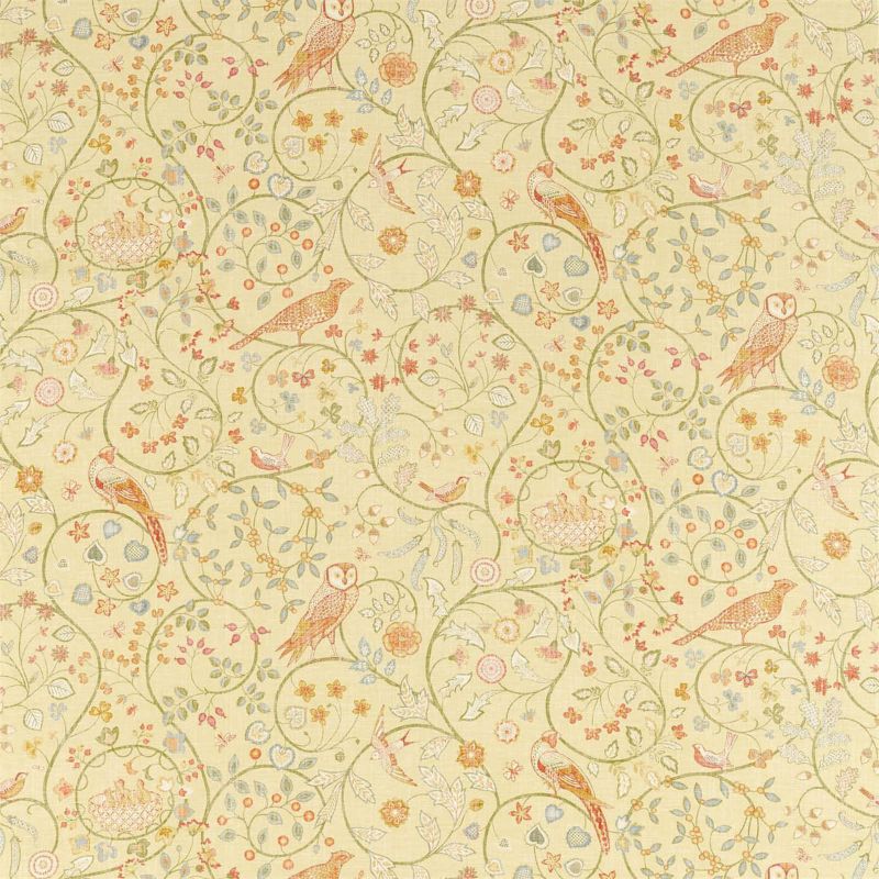 Newill Fabric - Lemon - Morris & Co - 226587 - Premier Wallcovering
