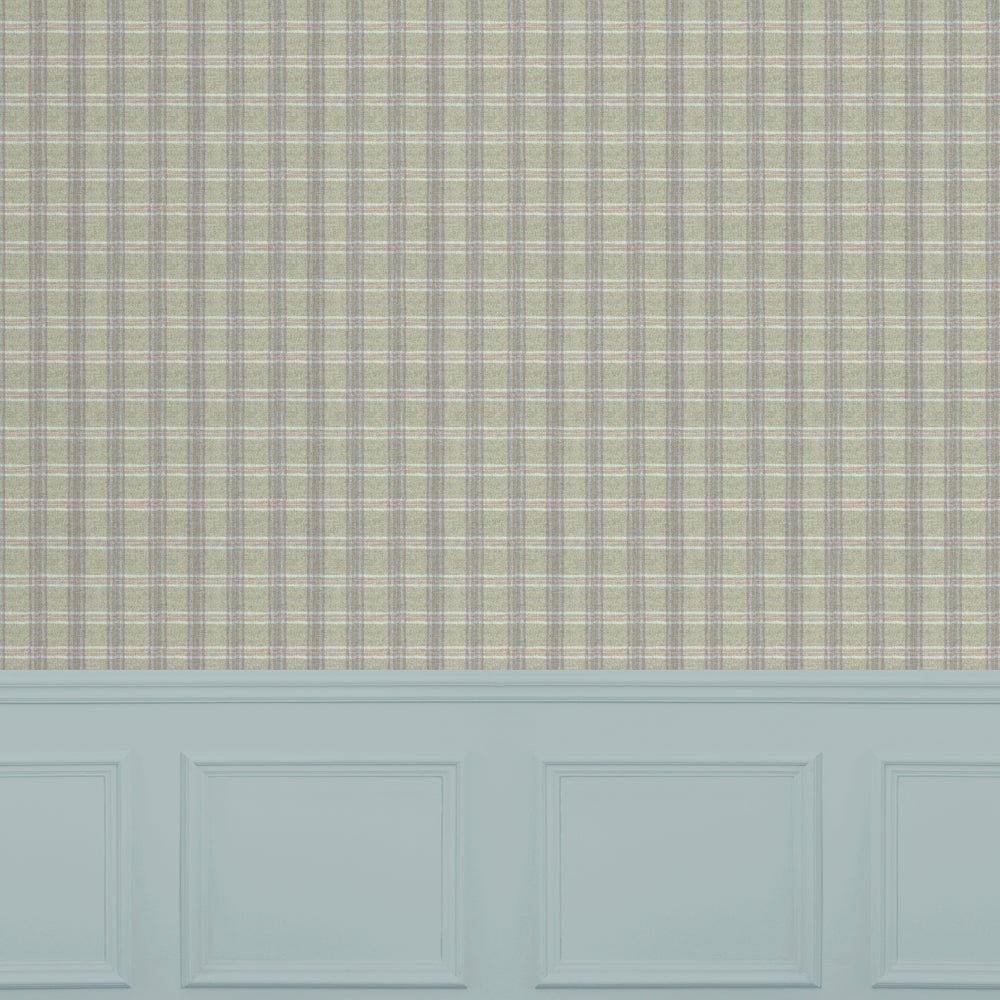 Newton Wallpaper - Plum - Voyage Maison - NEWTON/WPO/PLU - Premier Wallcovering