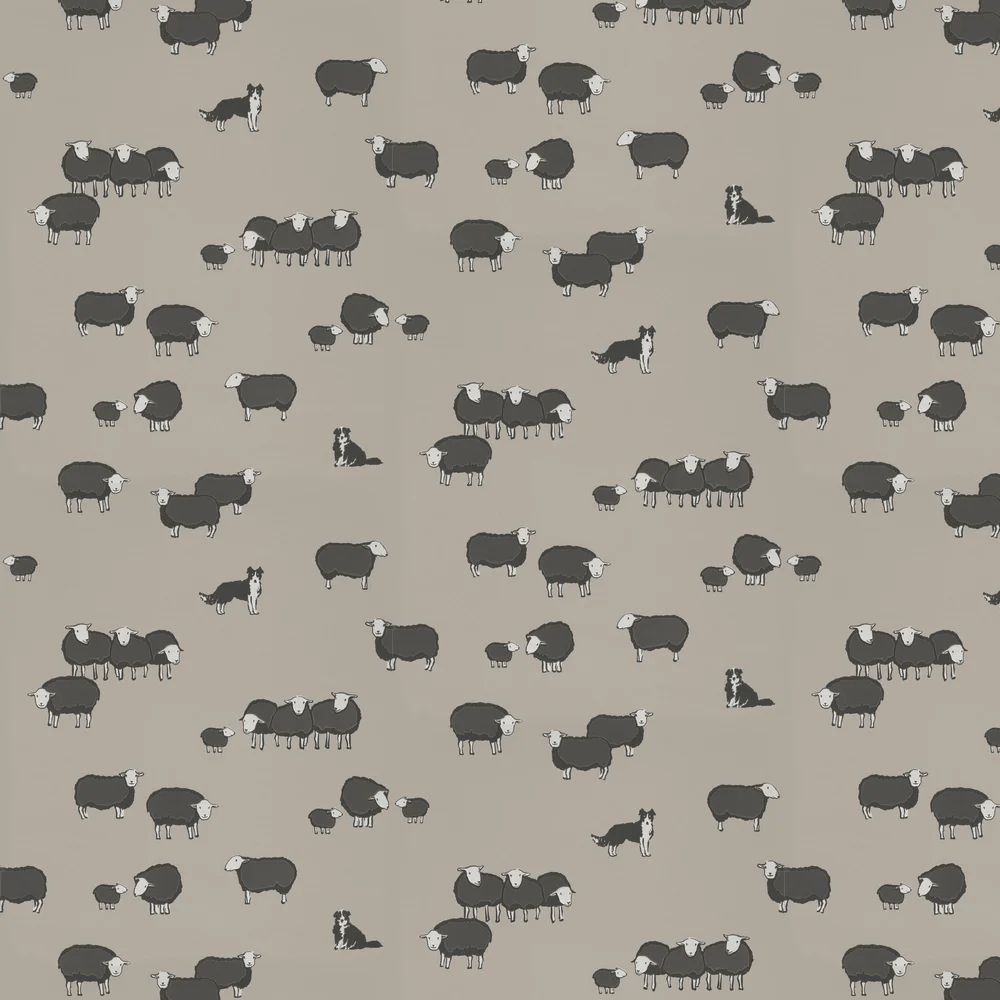 Nip & Lassie Wallpaper - Slaked Lime Dark - Little Greene - 0231NISLAKE - Premier Wallcovering