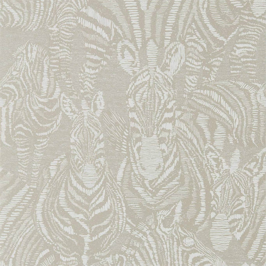 Nirmala Wallpaper - Platinum/Chalk - HMIW112241 - Harlequin - Premier Wallcovering