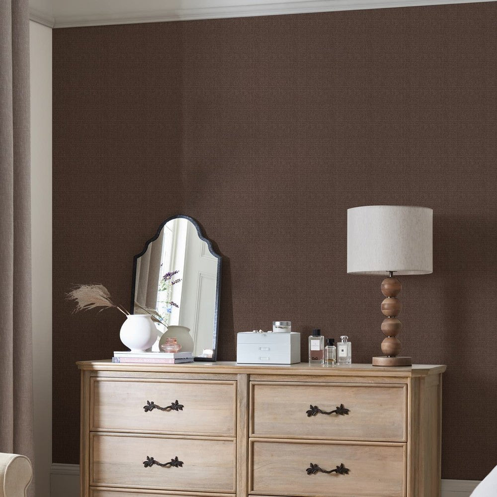 Nomadic Wallpaper - Brown - Next - 121205 - Premier Wallcovering