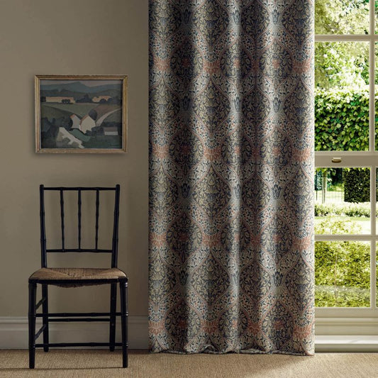 Norbury Weave Fabric - Tobacco/Russet - Morris & Co - 237653 - Premier Wallcovering