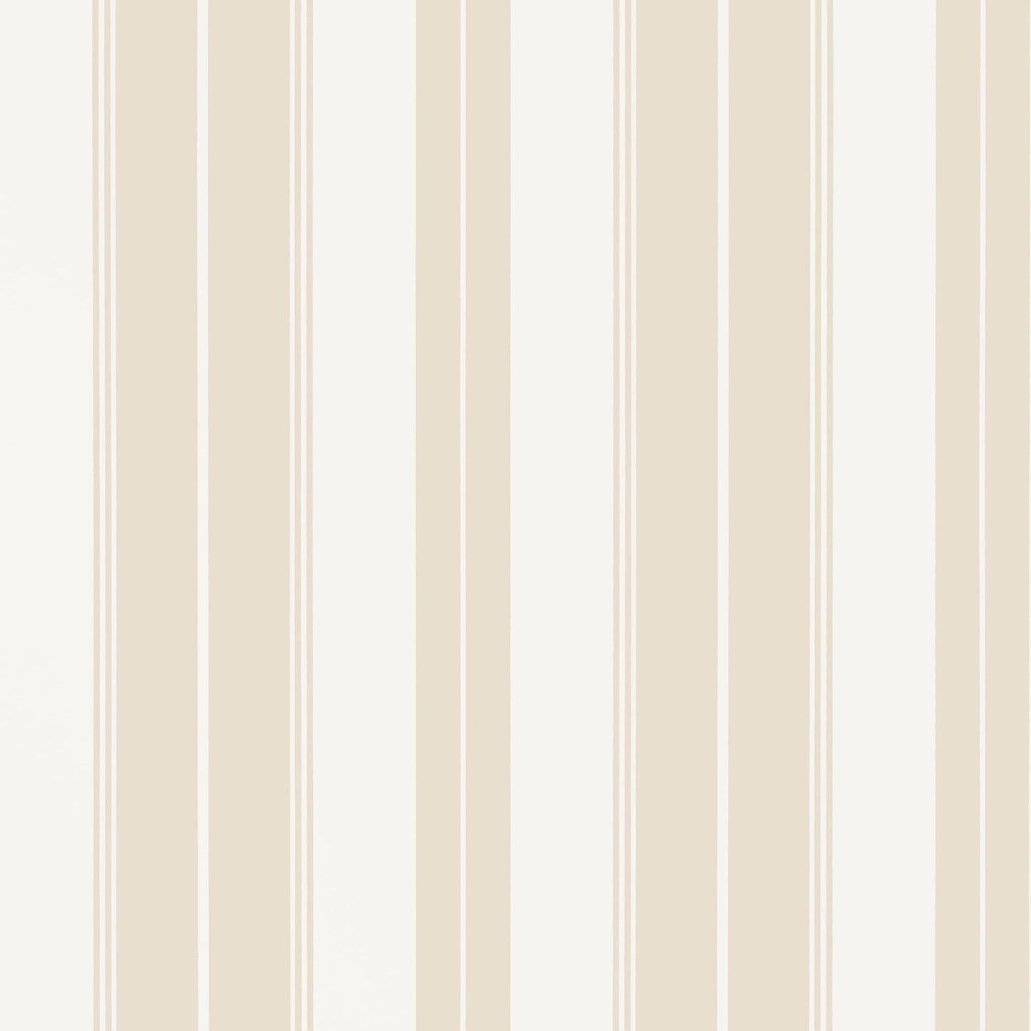 Norfolk Stripe Wallpaper - Beige - Thibaut - T44039 - Premier Wallcovering
