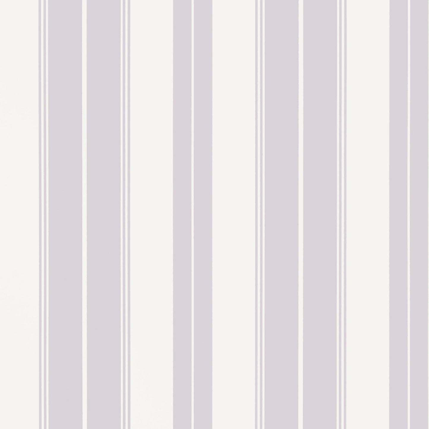 Norfolk Stripe Wallpaper - Lilac - Thibaut - T44045 - Premier Wallcovering