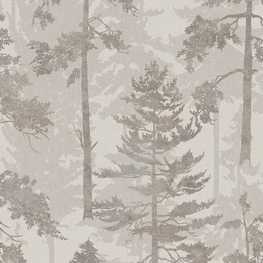Norse Forest Wallpaper - Stone - Graham & Brown - 121421 - Premier Wallcovering