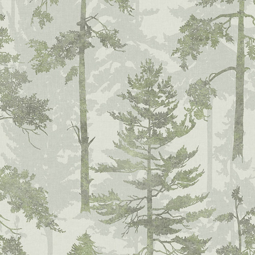 Norse Forest Wallpaper - Green - Graham & Brown - 121422 - Premier Wallcovering