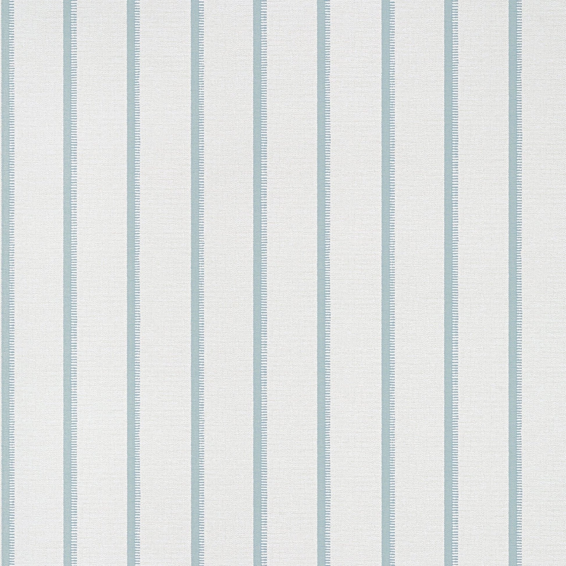 Notch Stripe Wallpaper - Slate Blue - Thibaut - T10258 - Premier Wallcovering