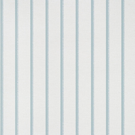 Notch Stripe Wallpaper - Slate Blue - Thibaut - T10258 - Premier Wallcovering