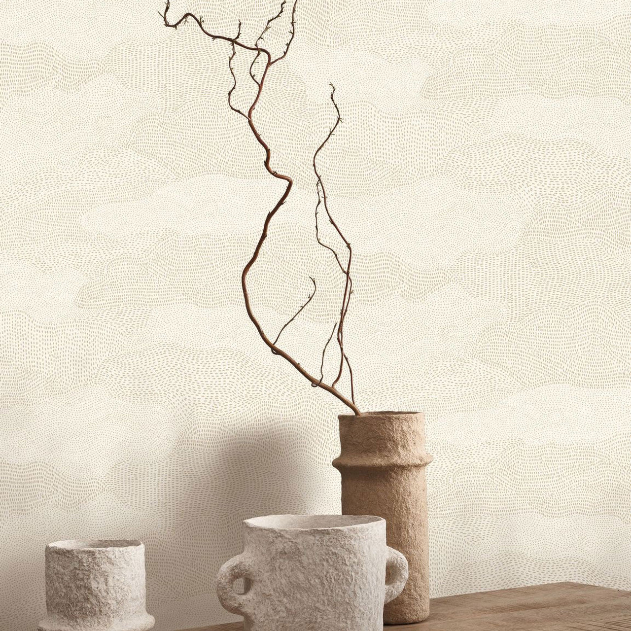 Nubio Matera Wallpaper - Sable - Casadeco - 201131200 - Premier Wallcovering