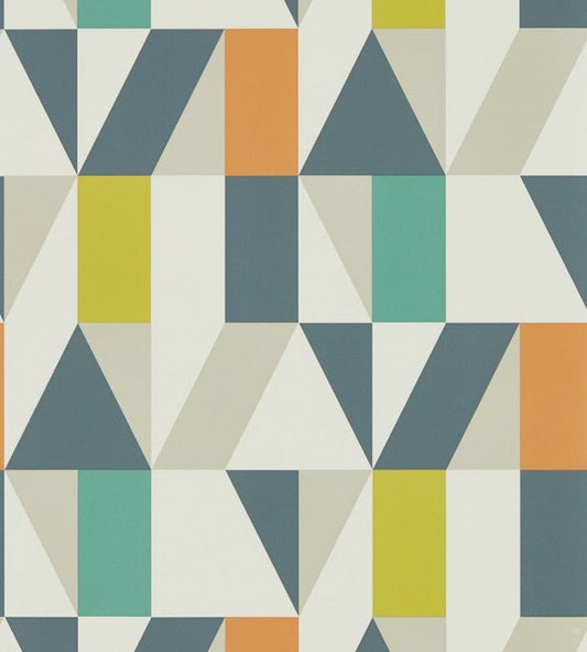Nuevo Wallpaper - Citrus / Paprika / Forest - NNUE111829 - Scion - Premier Wallcovering
