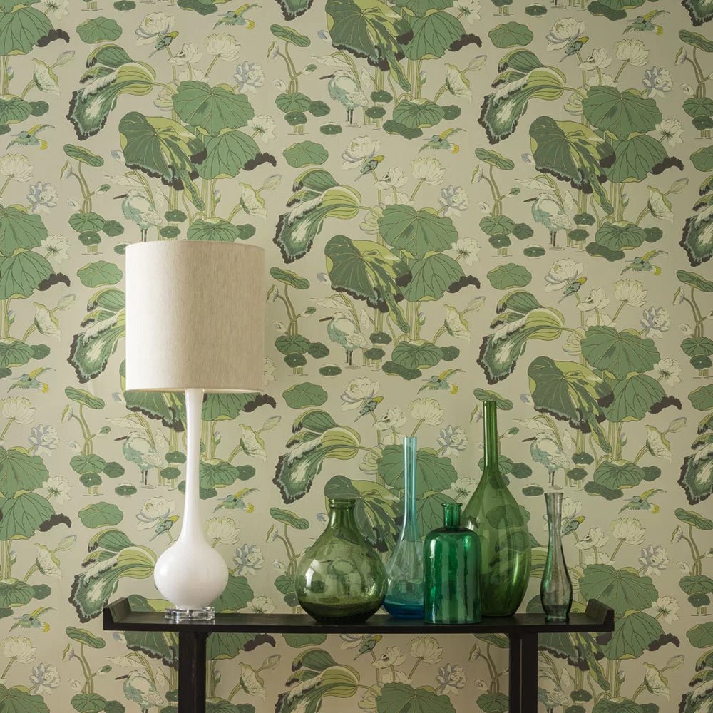 Nympheus Wallpaper - Botanical - GP & J Baker - BW45083/4 - Premier Wallcovering