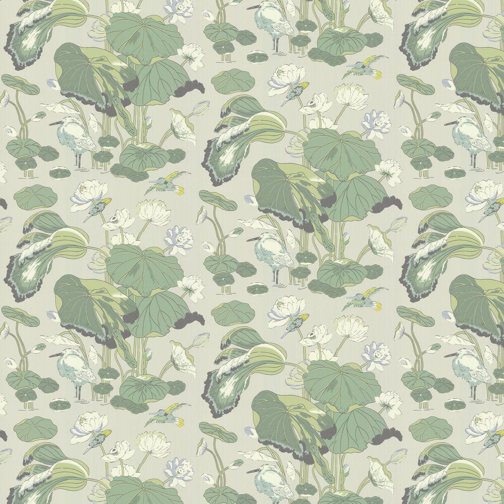 Nympheus Wallpaper - Botanical - GP & J Baker - BW45083/4 - Premier Wallcovering