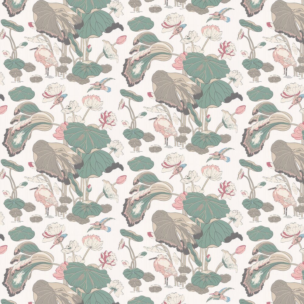 Nympheus Wallpaper - Soft Blush - GP & J Baker - BW45083/5 - Premier Wallcovering