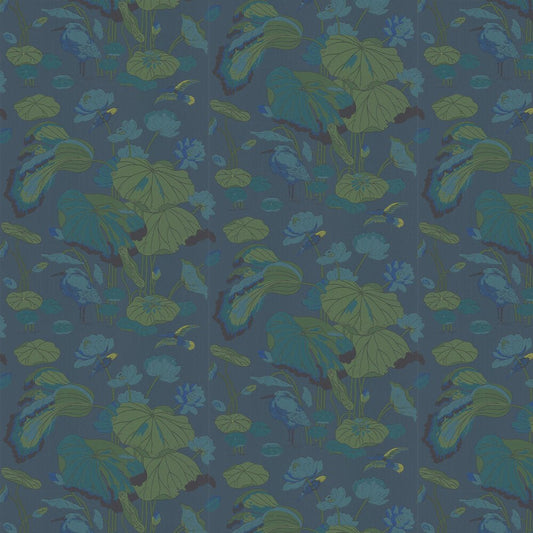 Nympheus Wallpaper - Teal - GP & J Baker - BW45083/2 - Premier Wallcovering