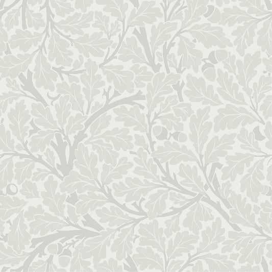 Oak Tree Wallpaper - Grey / White - Midbec - 82026 - Premier Wallcovering