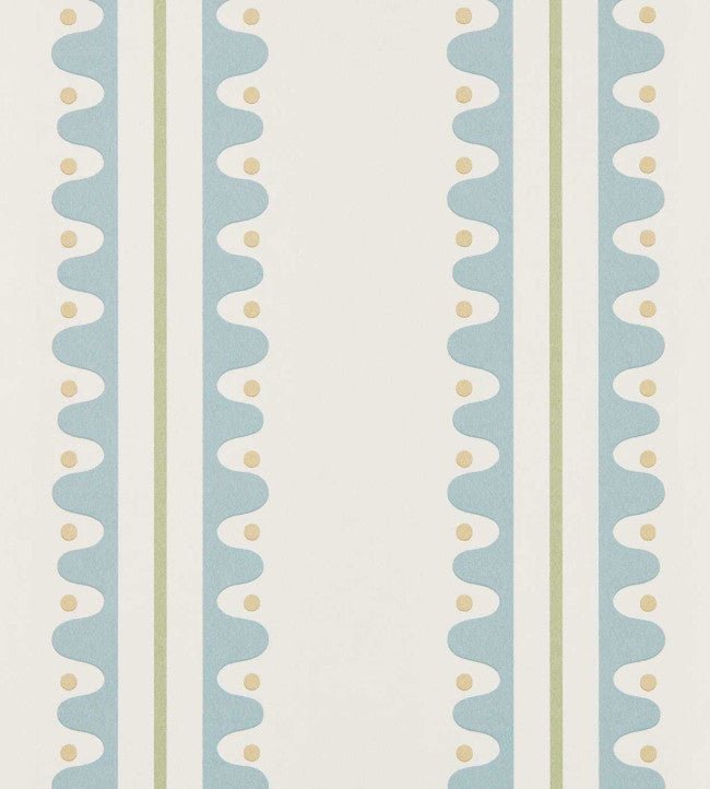 Oakham Wallpaper - Coast Blue - Scion - NSCW113239 - Premier Wallcovering