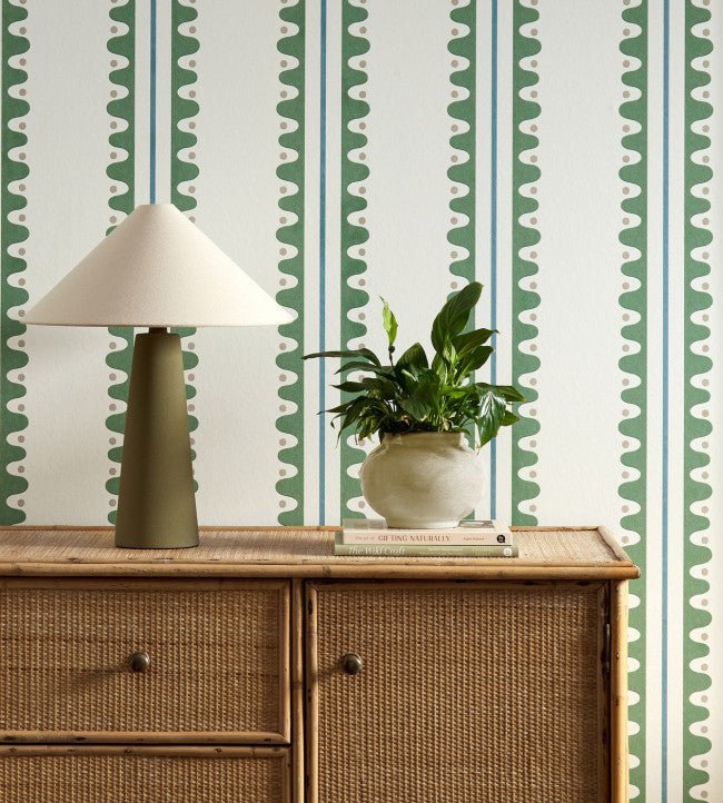 Oakham Wallpaper - Forest - Scion - NSCW113240 - Premier Wallcovering