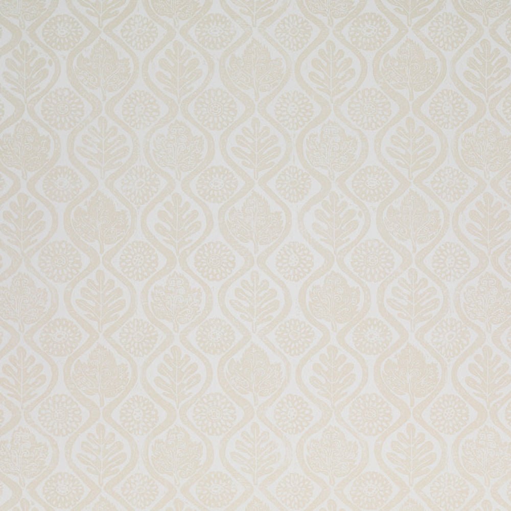 Oakleaves Wallpaper - Beige - Blithfield - 820-10 - Premier Wallcovering