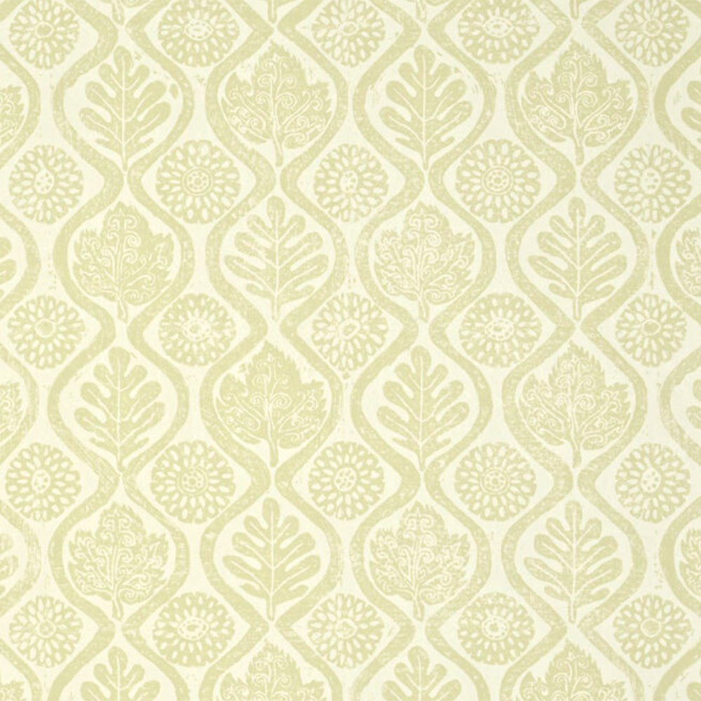 Oakleaves Wallpaper - Green - Blithfield - 820-06 - Premier Wallcovering
