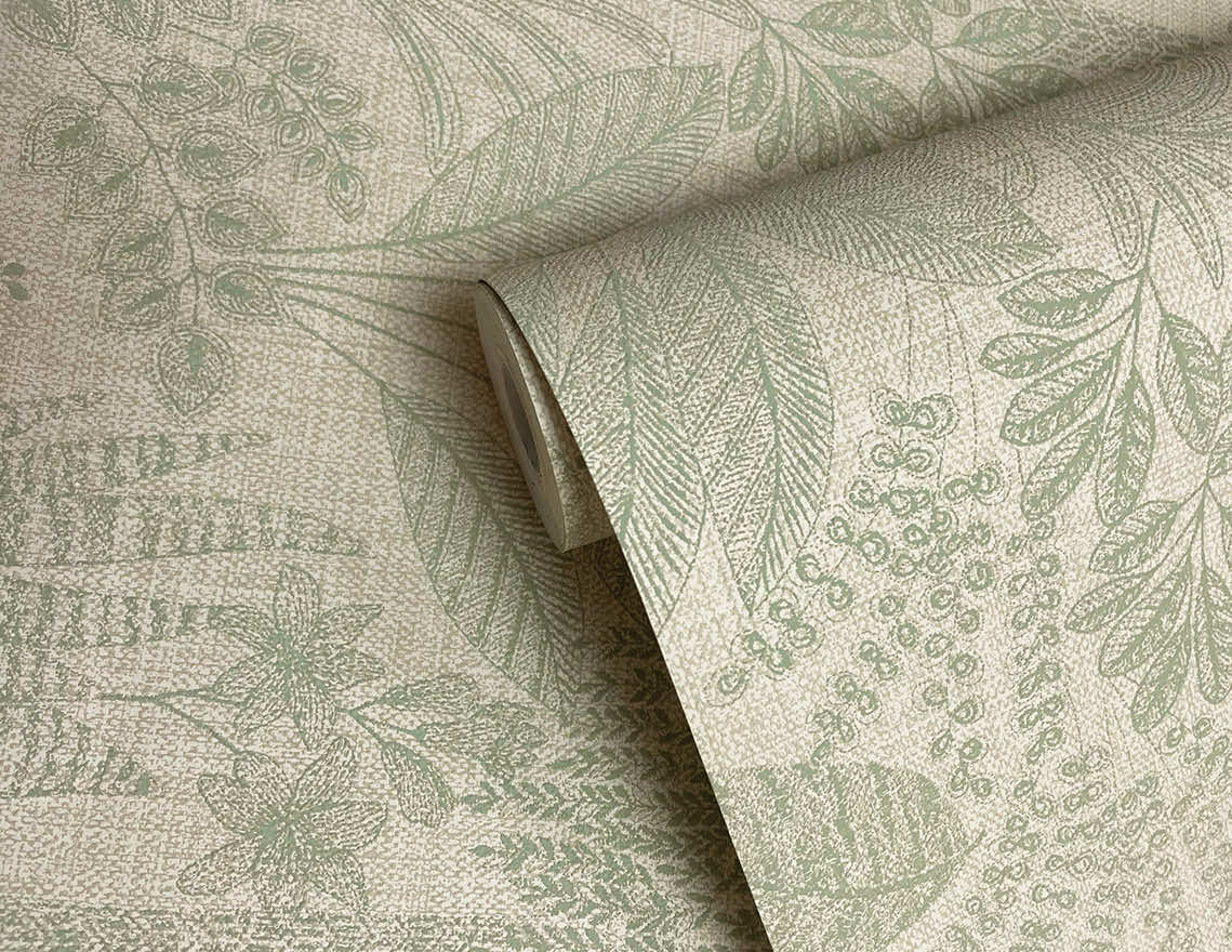 Oasis Wallpaper - Sage - Holden Décor - 66052 - Premier Wallcovering