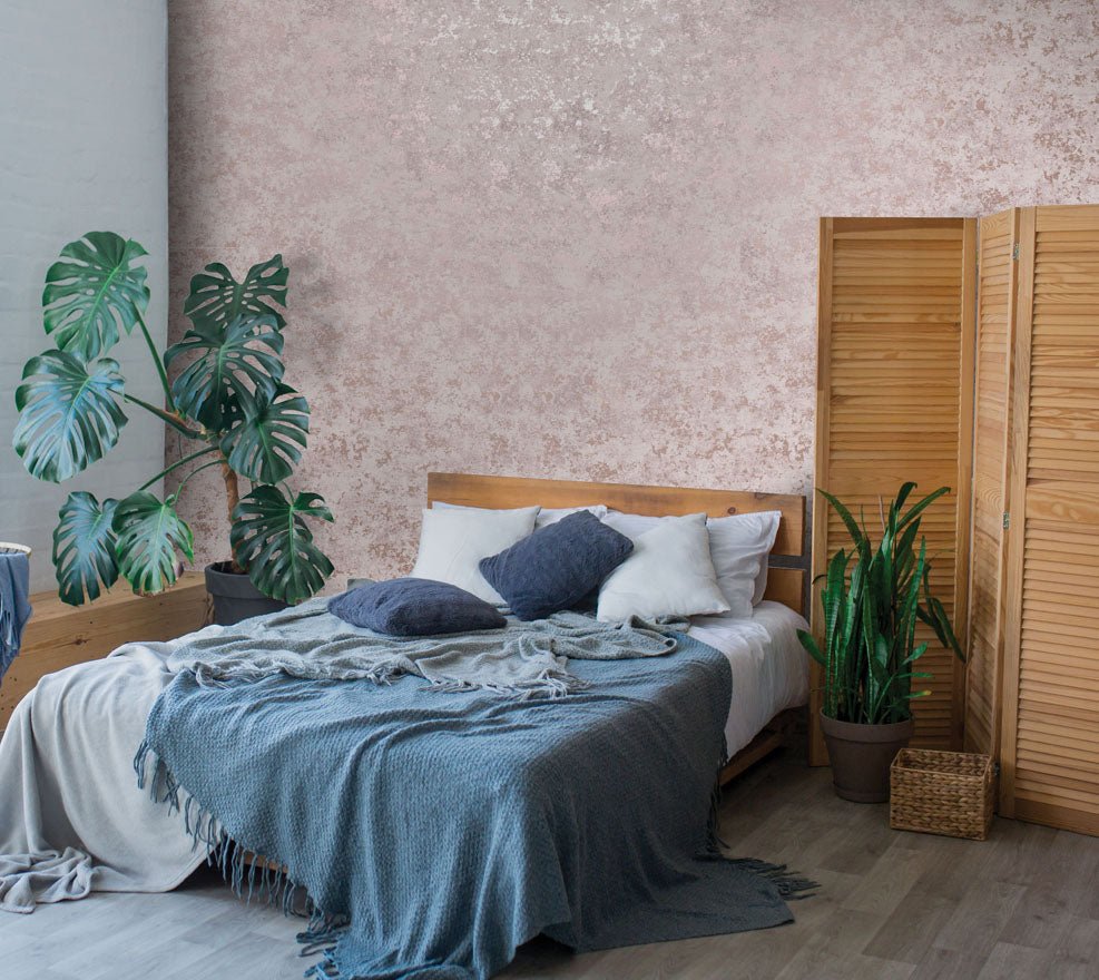 Obsidian Wallpaper - Pink_Rose Gold - Holden Décor - 75960 - Premier Wallcovering