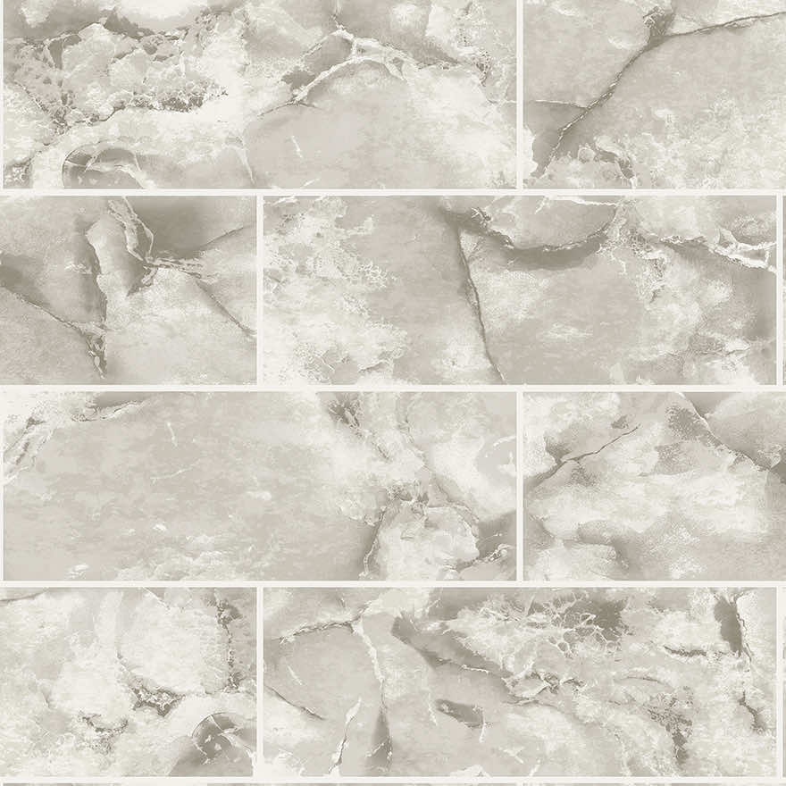 Odeon Tile Wallpaper - Neutral - Holden Décor - 89392 - Premier Wallcovering