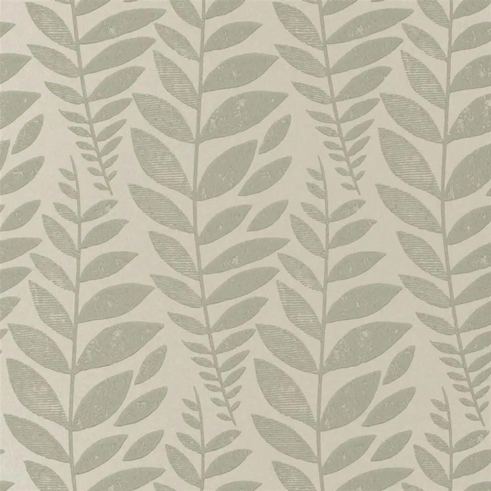 Odhni Wallpaper - Steel - P627/09 - Designers Guild - Premier Wallcovering