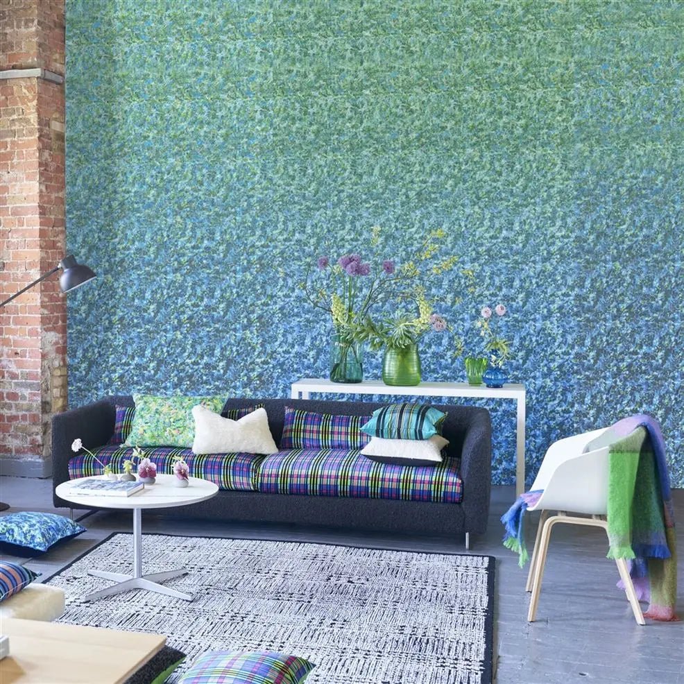 Odisha Wallpaper - Cobalt - Designers Guild - PDG1138/02 - Premier Wallcovering