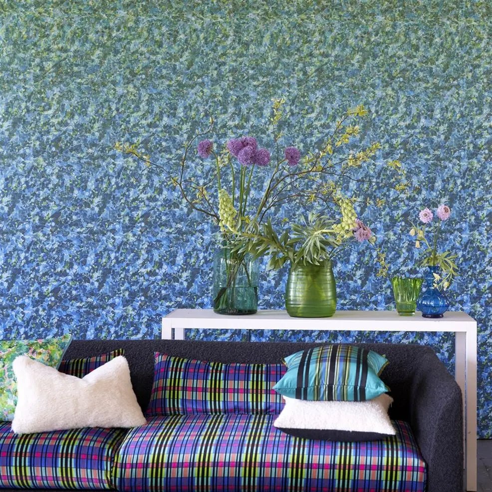 Odisha Wallpaper - Cobalt - Designers Guild - PDG1138/02 - Premier Wallcovering