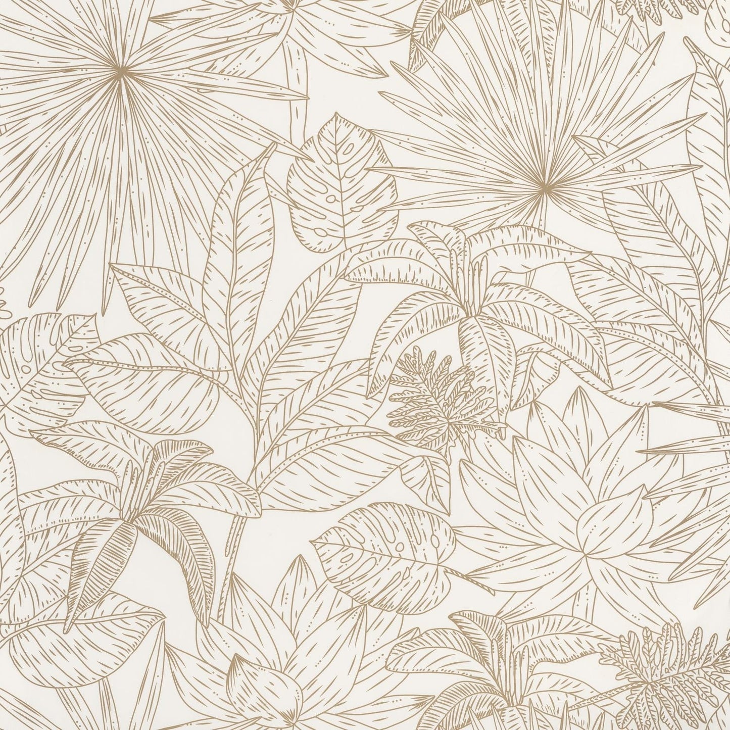Odyssee Hawai Wallpaper - Blanc - Caselio - 101430020 - Premier Wallcovering