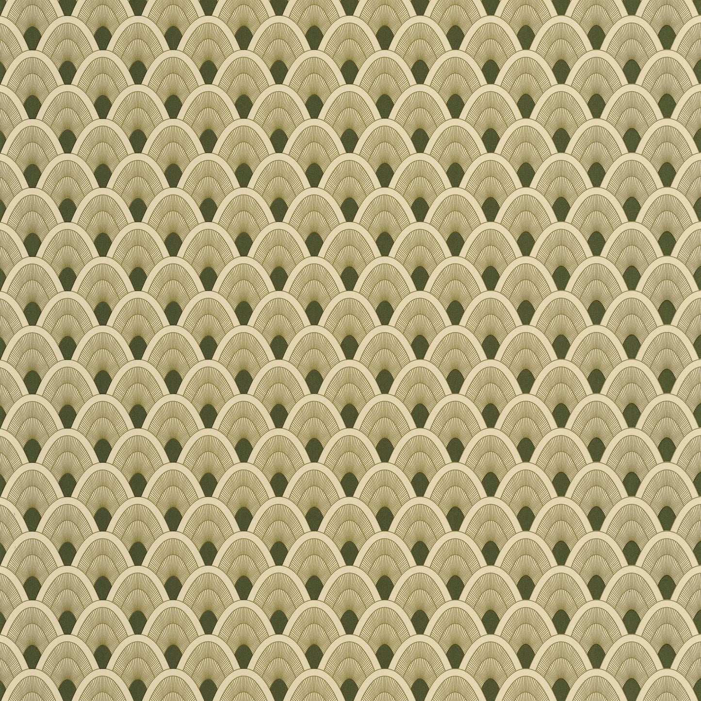 Odyssee Mayotte Wallpaper - Vert - Caselio - 101457212 - Premier Wallcovering