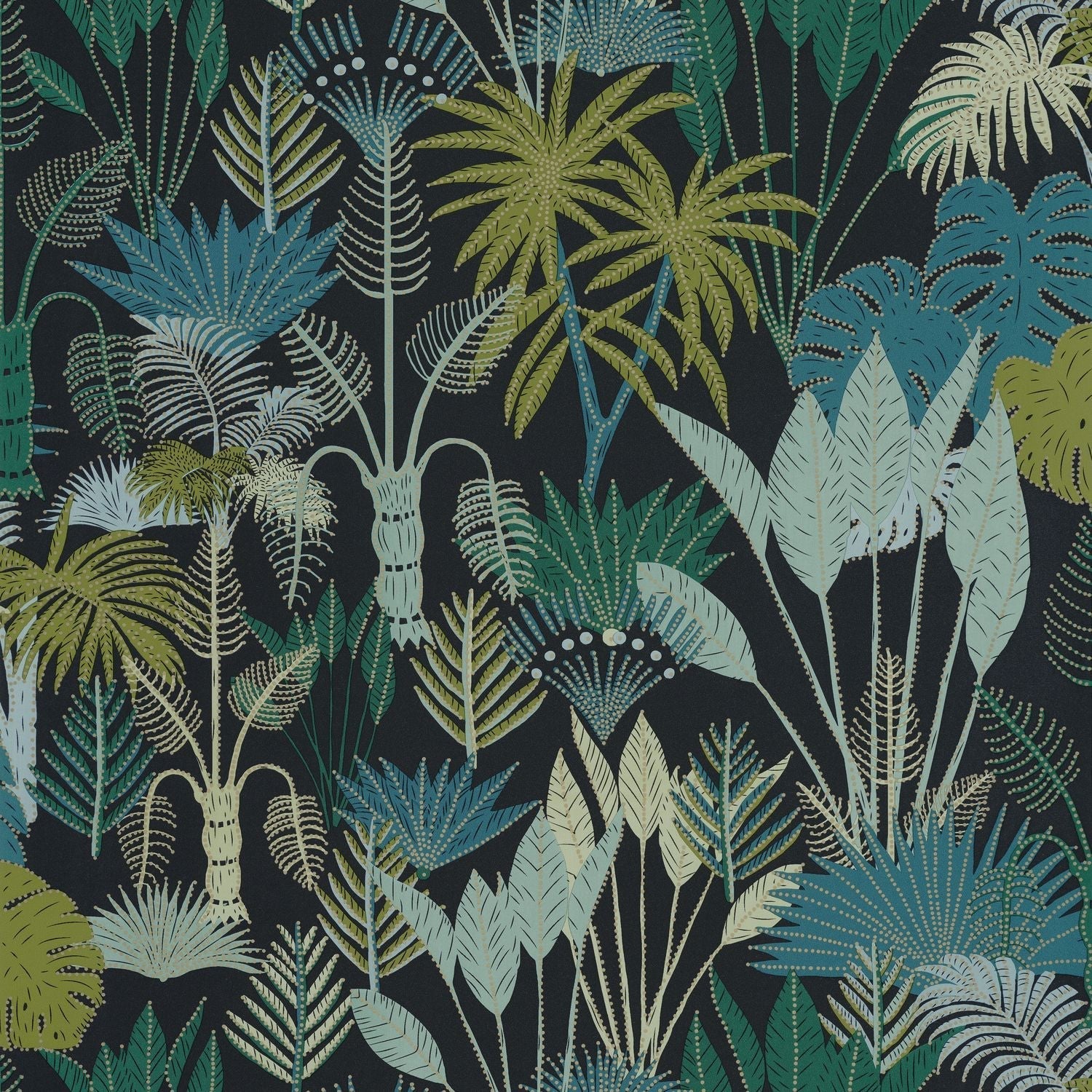 Odyssee Philippines Wallpaper - Emeraude - Caselio - 101419901 - Premier Wallcovering