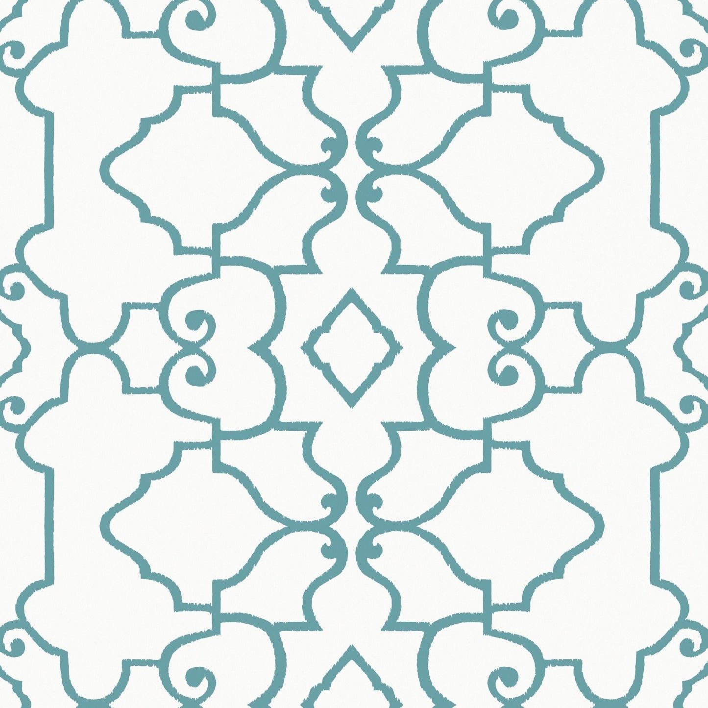 Ogden Wallpaper - Turquoise - Thibaut - T14256 - Premier Wallcovering