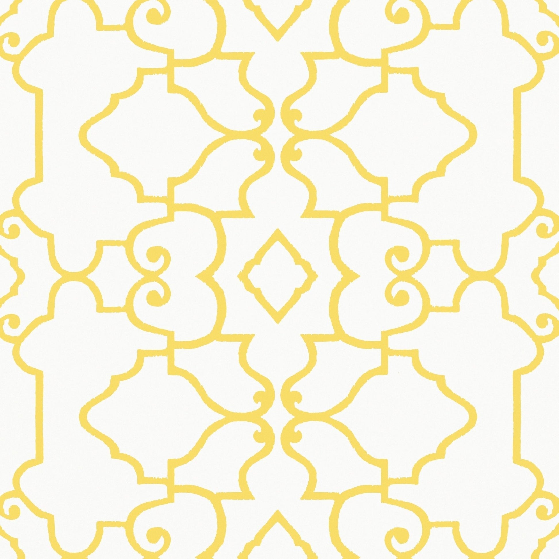 Ogden Wallpaper - Yellow - Thibaut - T14254 - Premier Wallcovering