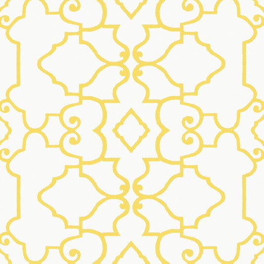 Ogden Wallpaper - Yellow - Thibaut - T14254 - Premier Wallcovering