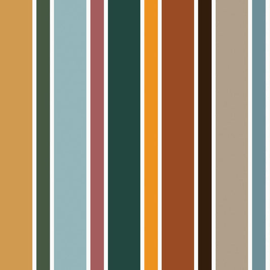 Oh - So - Retro Wallpaper - Warm Tones - Lust Home - LH900269 - Premier Wallcovering
