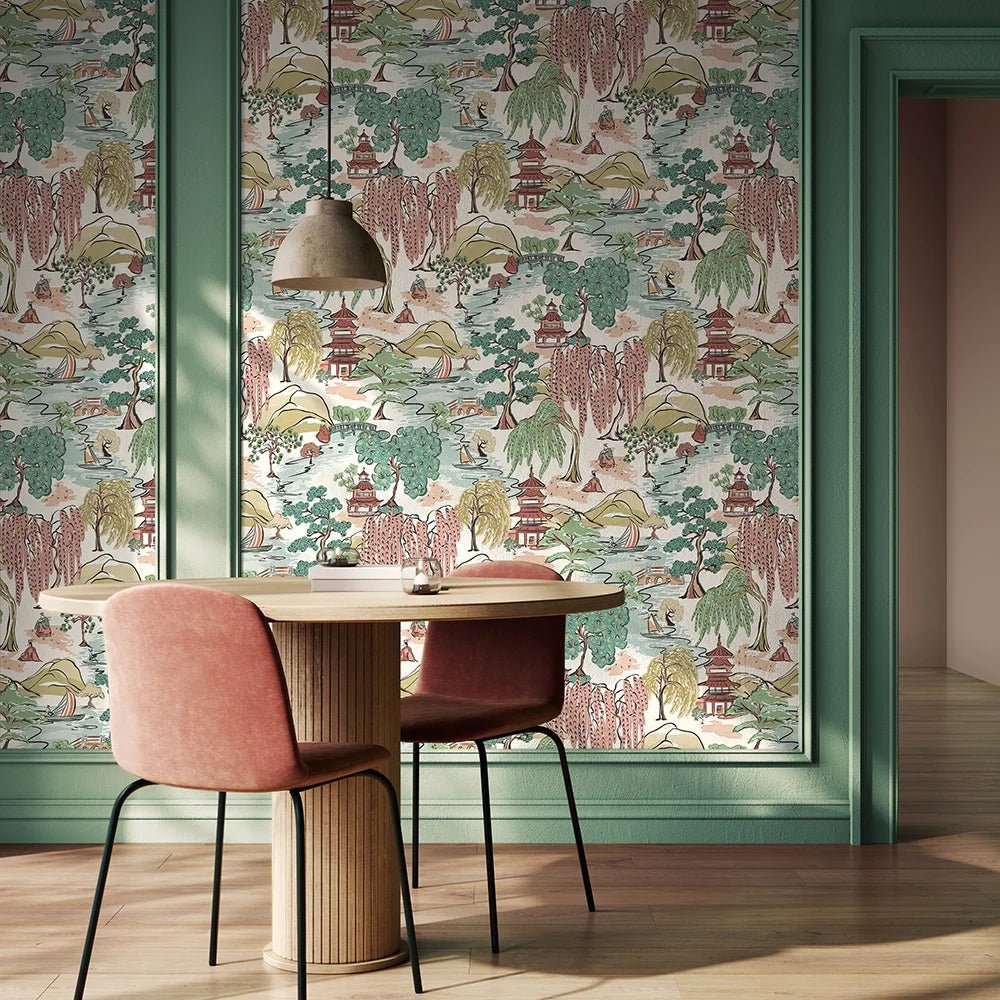 Oka Wallpaper - Blossom - Ohpopsi - HAN50104W - Premier Wallcovering