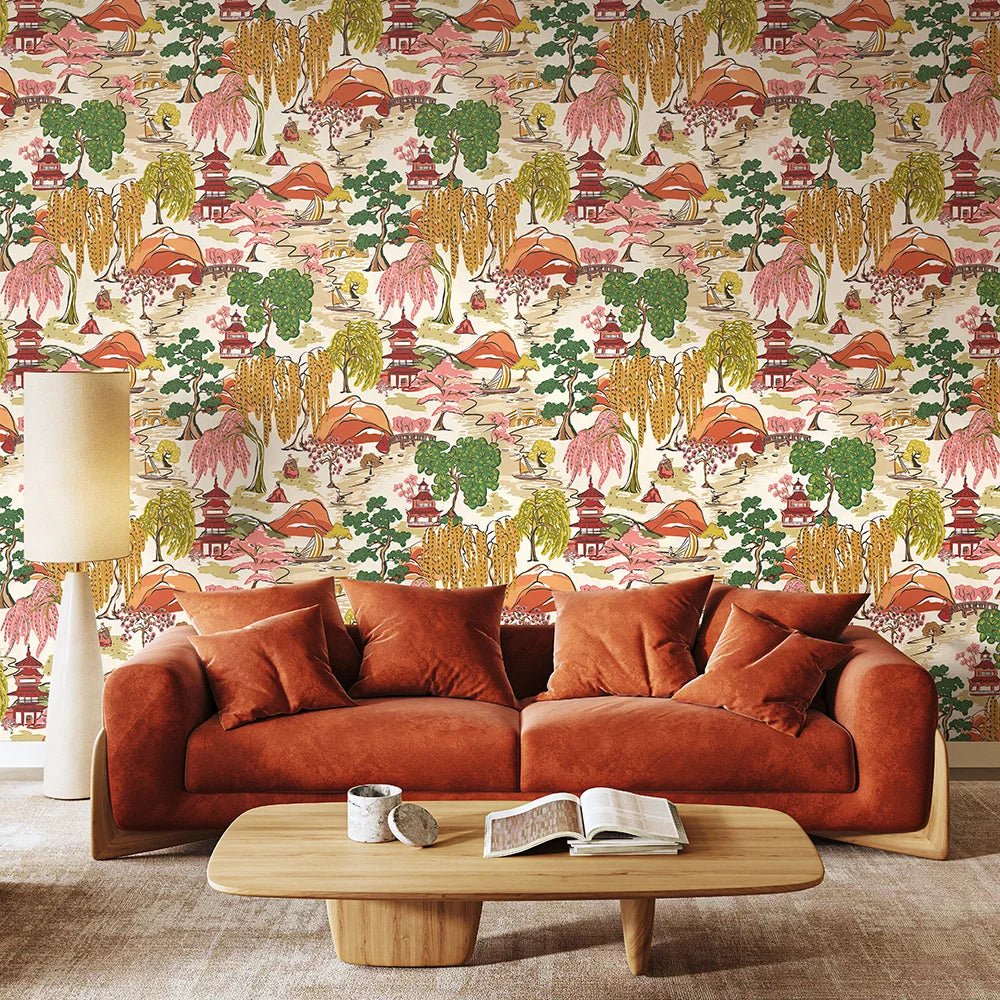 Oka Wallpaper - Koi - Ohpopsi - HAN50105W - Premier Wallcovering