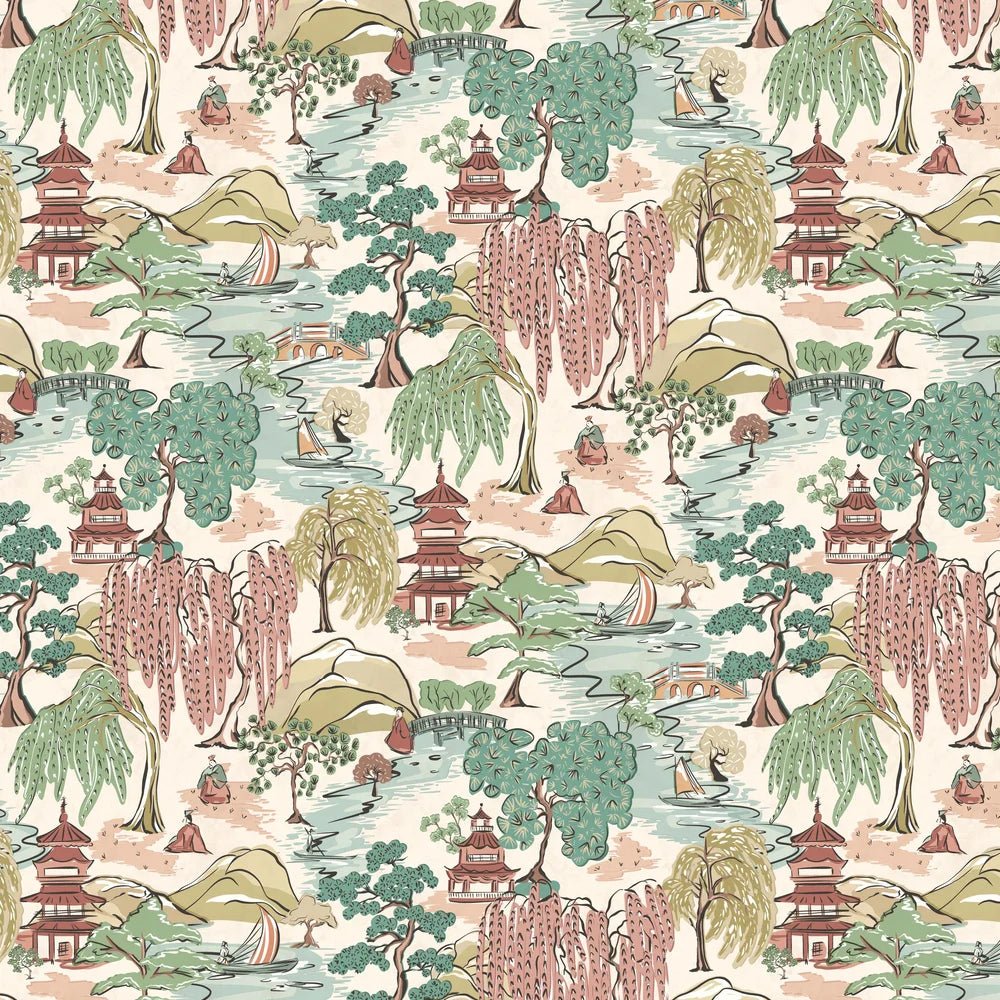 Oka Wallpaper - Blossom - Ohpopsi - HAN50104W - Premier Wallcovering